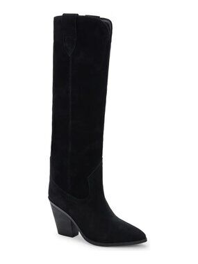 Blondo Wylde Waterproof Tall Suede Western Boots SZ 8.5 NEW